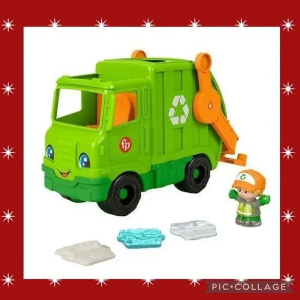 Fisher Price ~Little People Toy Food Truck  Figures Sounds Ages 1-5 (#8835)